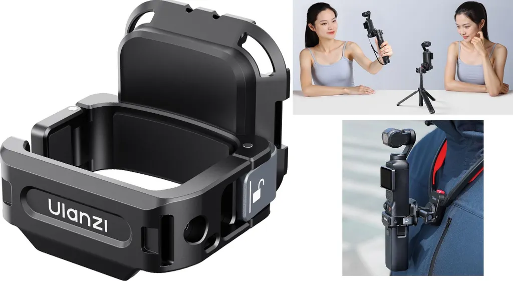 Fixation Rapide DJI Osmo Pocket 3 : Changez de Support en un Clic UKA