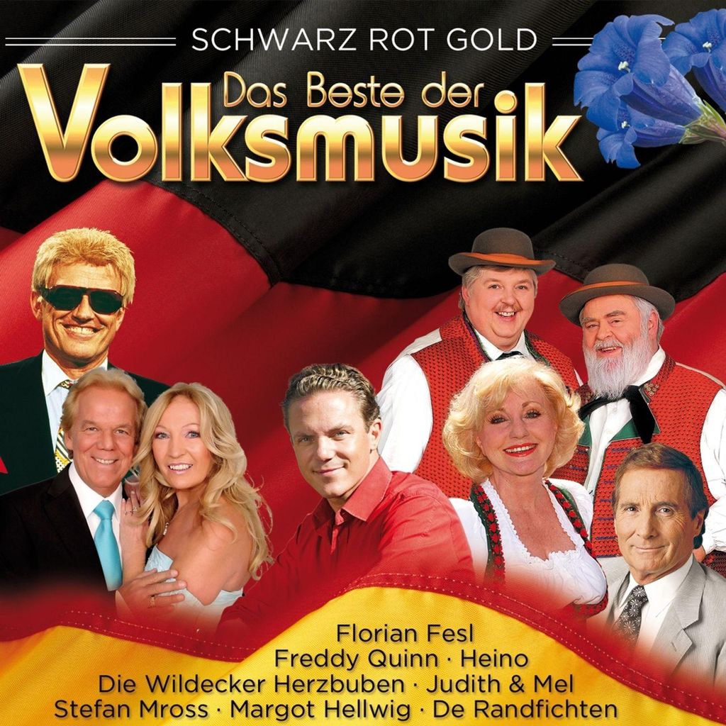 Das Beste der Volksmusik - schwarz rot gold 2er-CD