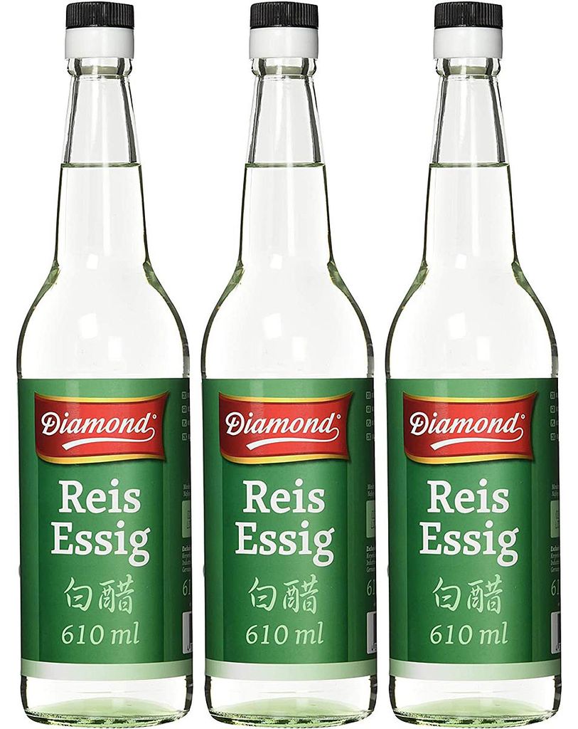 Ocet ryżowy Diamond ocet brandy ocet pikantny 600ml 3-pak Zdjęcie produktu 