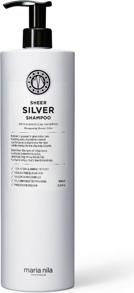 Maria Nila Sheer Silver Shampoo 1000ml