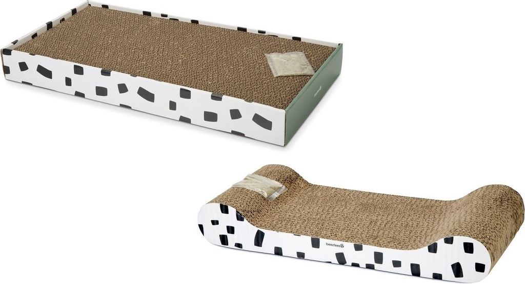 Beeztees Karton Kratzbrett, Motiv:Sofa – 49x22x7.5cm