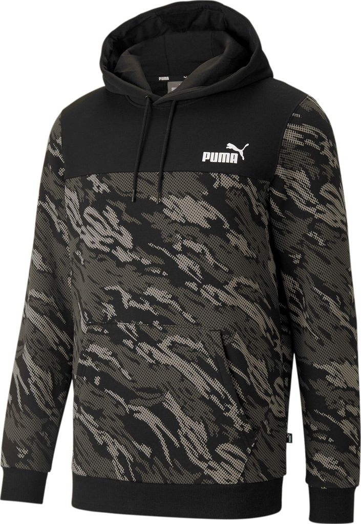 PUMA Graphic Camouflage Fleece Hoodie Herren puma black M Produktbild 