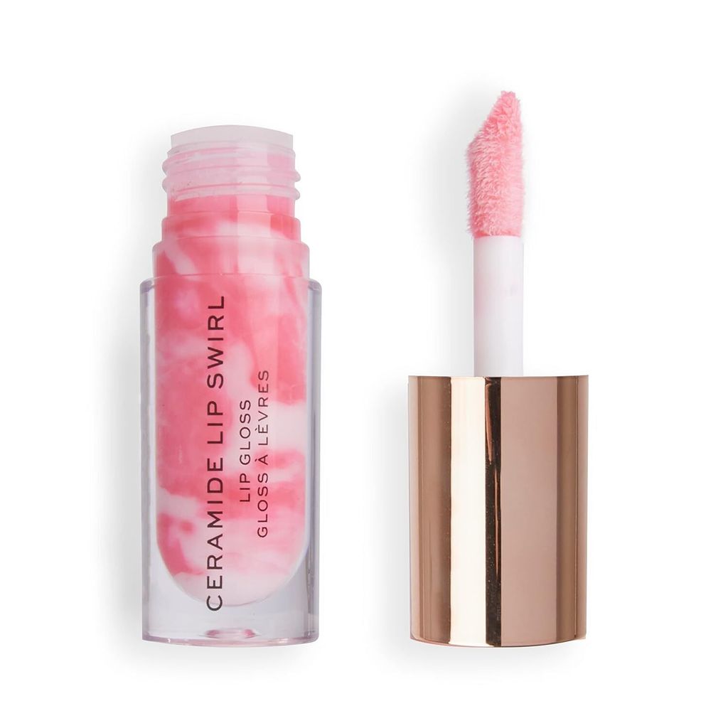 Makeup Revolution Lip Swirl Ceramide Gloss Lipgloss Sweet Soft Pink 4.5ml