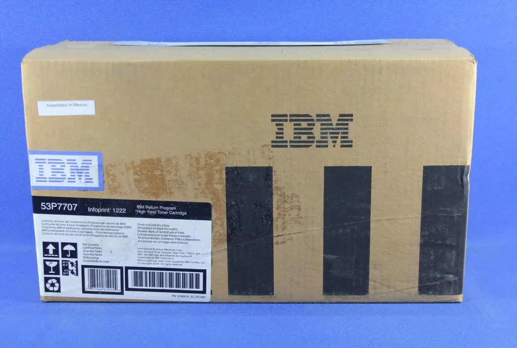 Toner IBM 53P7707 noir pour archivage et documents administratifs nets