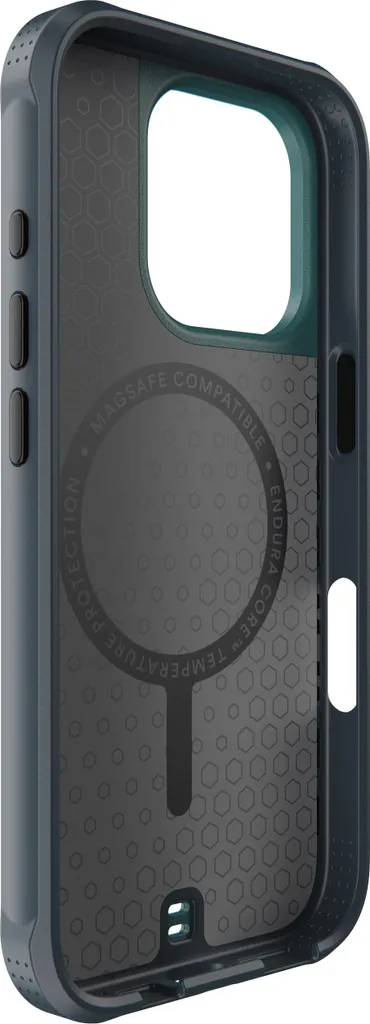 Coque iPhone 16 Pro antichoc 5,4m et haut-parleurs directionnels Bleu