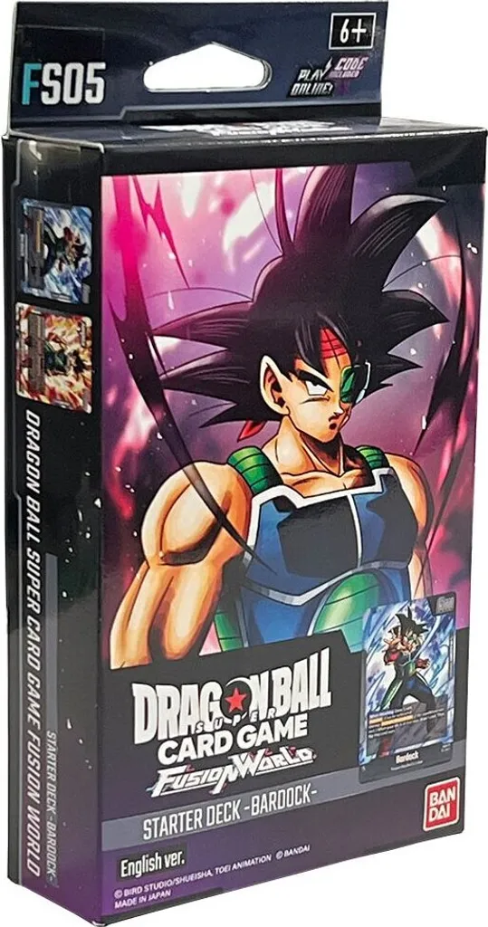 Jouer à Dragon Ball Super Fusion World FS05 avec le Deck de Bardock