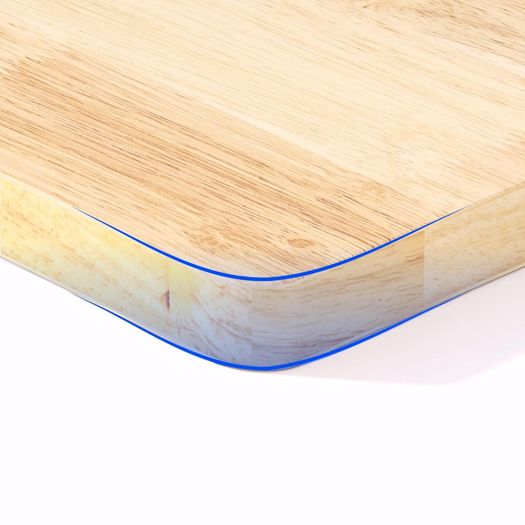 Plateau de bureau en bois massif FLEXISPOT, fabriqué en Image du produit 