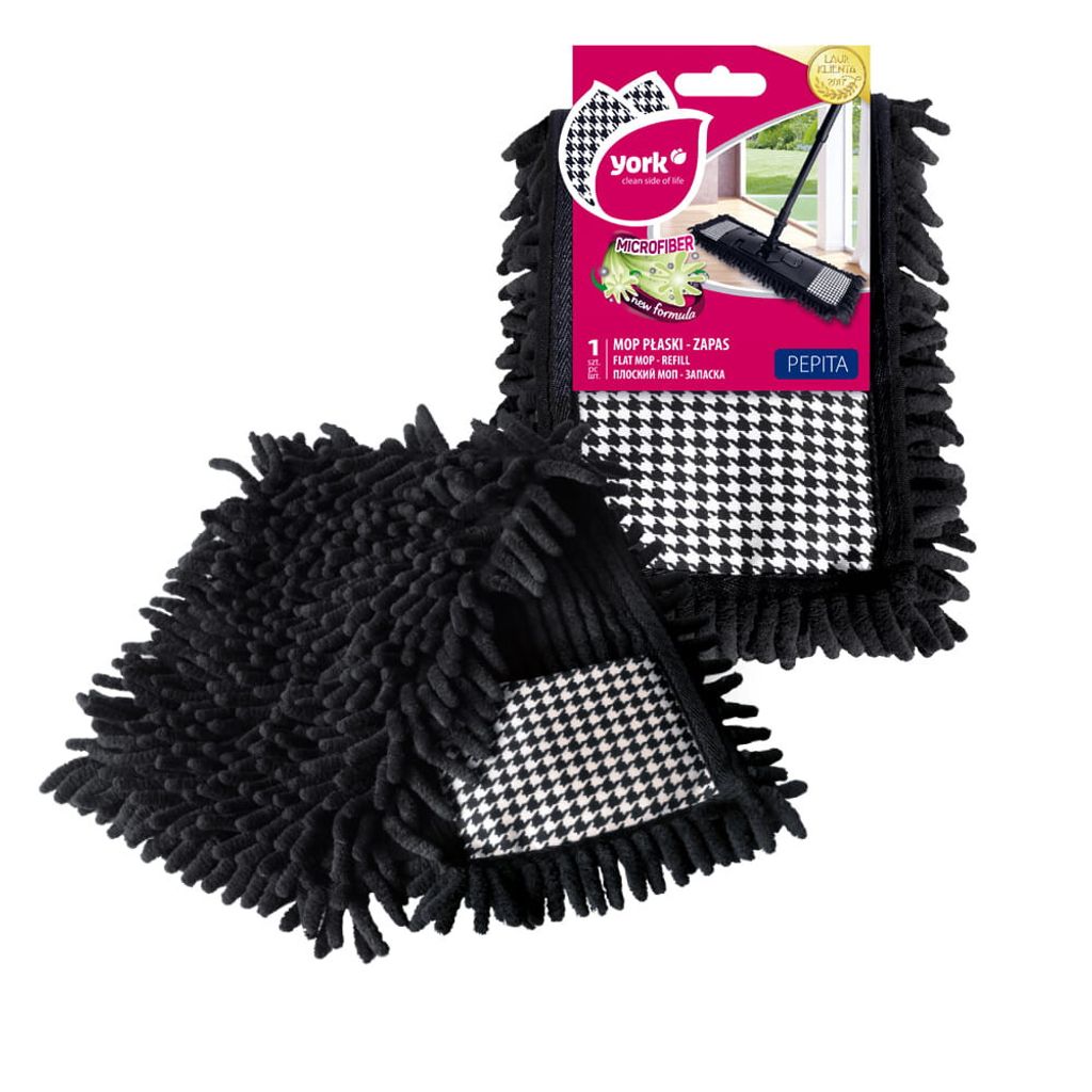 Plochý mop náhradní mopový pad 1ks PEPITA - YORK - CLEAN Obrázek produktu 5