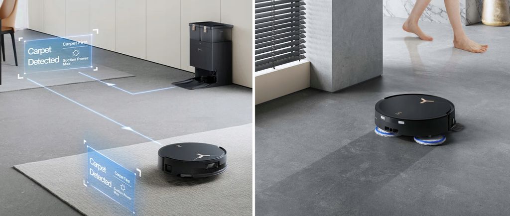 Ecovacs DEEBOT T50 MAX PRO OMNI BLACK Obrázok produktu 57