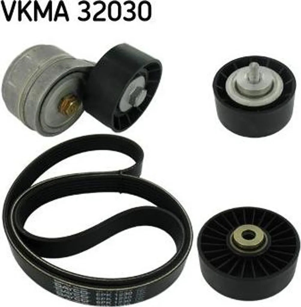 Kit de Distribution Courroie Crantée SKF VKMA 32030 pour Fiat Punto
