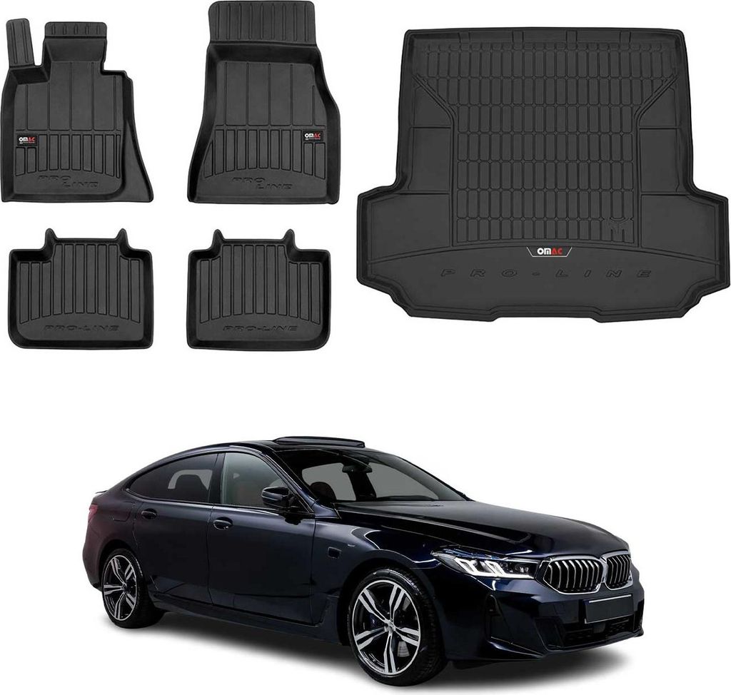 OMAC set tappetini e fodera bagagliaio per BMW Serie 6 G32 Immagine del prodotto 