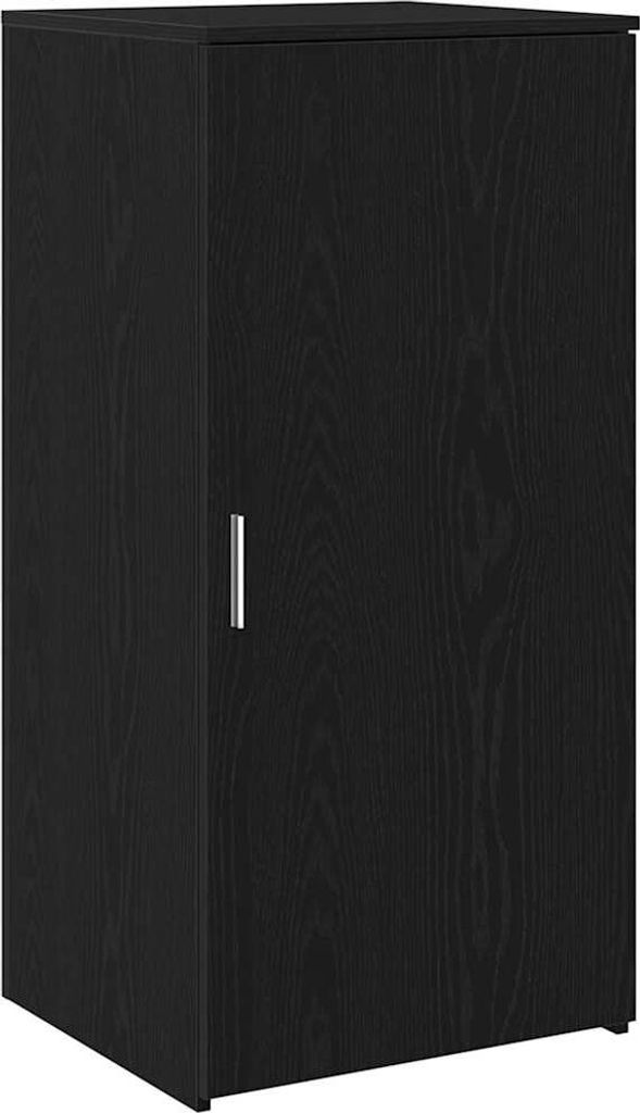 vidaXL Lagerschrank Schwarz 50 x 45 x 103,5 cm Holzwerkstoff