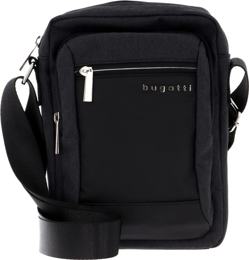 Petit sac bandoulière Bugatti Sera gris anthracite pour homme moderne