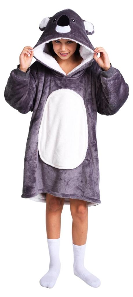 Noxxiez Hoodie Kuscheltrui Koala für Kinder bis 160cm Produktbild 