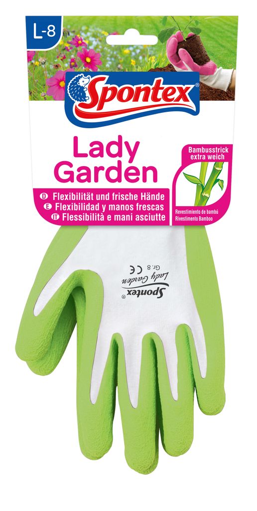 Spontex Gartenhandschuhe Lady Garden Gr. 8 Produktbild 
