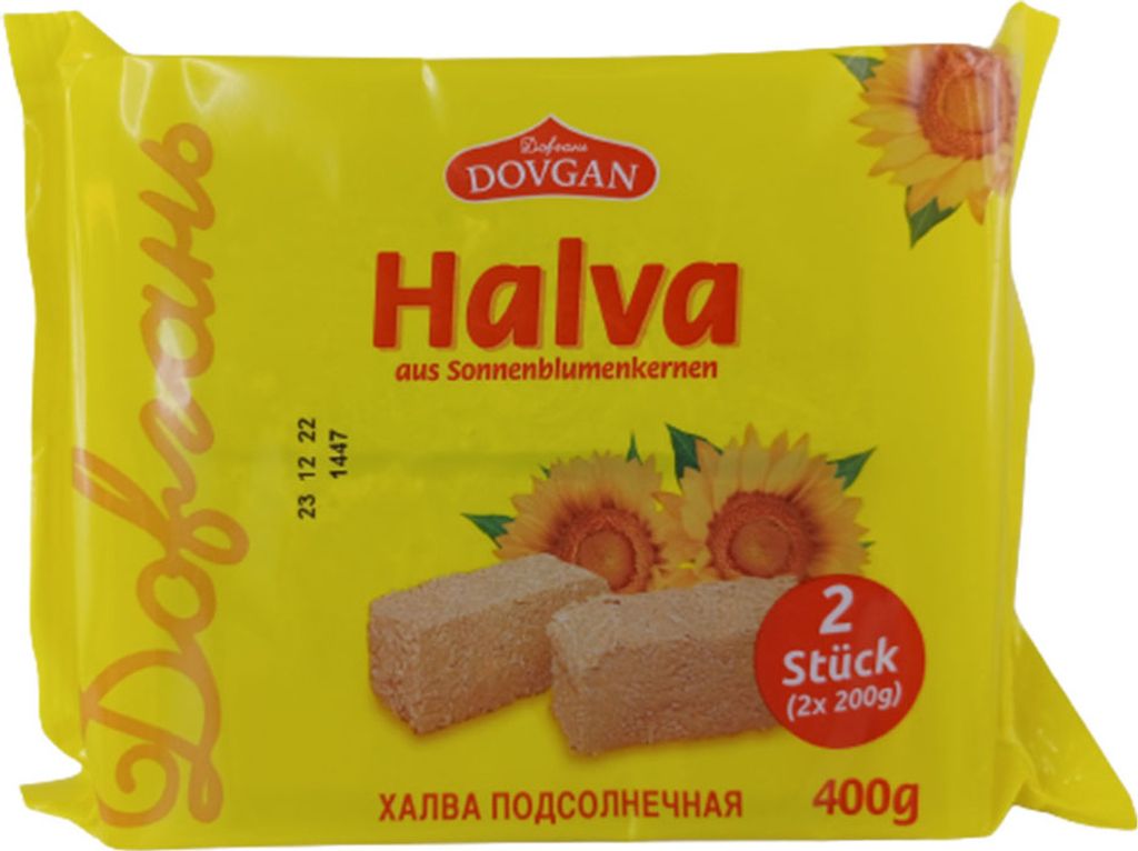 Dovgan Halva aus Sonnenblumenkernen 400g Produktbild 