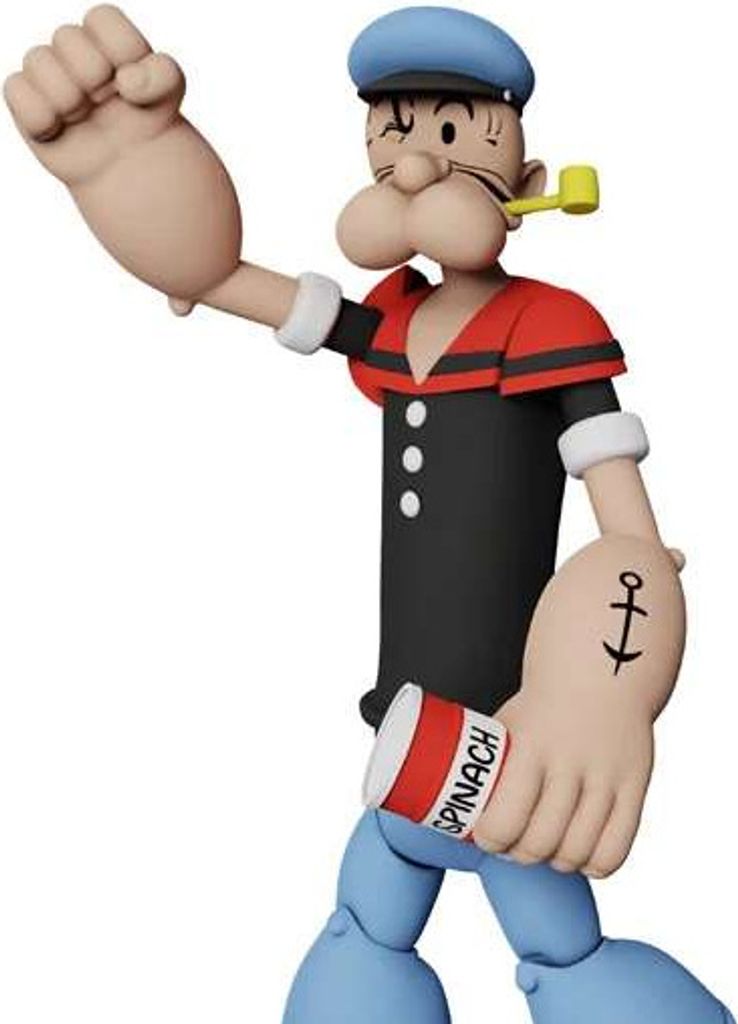 Popeye Power Stars Popeye 12 cm Produktbild 
