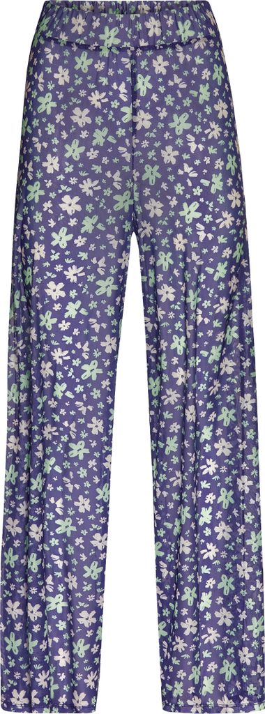 LSCN by Lascana Strandhose blau geblümt Größe 38 Produktbild 