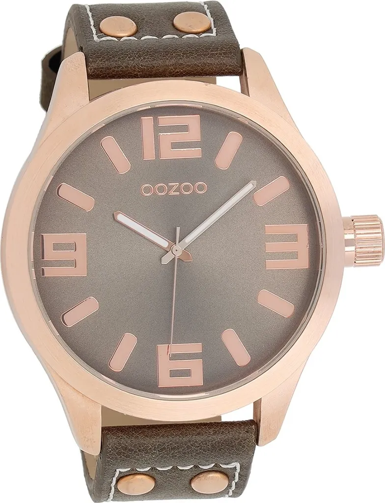 Orologio Oozoo Donna D2UOC1108A - Idea Regalo Elegante Pelle Marrone