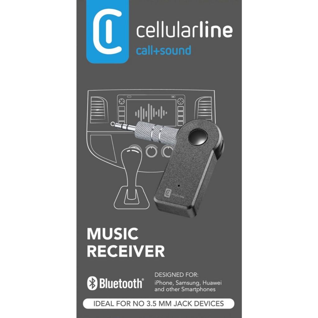Cellularline Music Receiver - Universal, 0,15 m, Schwarz Produktbild 