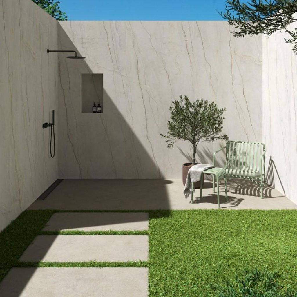 Fliesen Steinoptik Weiss 60x120 cm CASA39 Marazzi