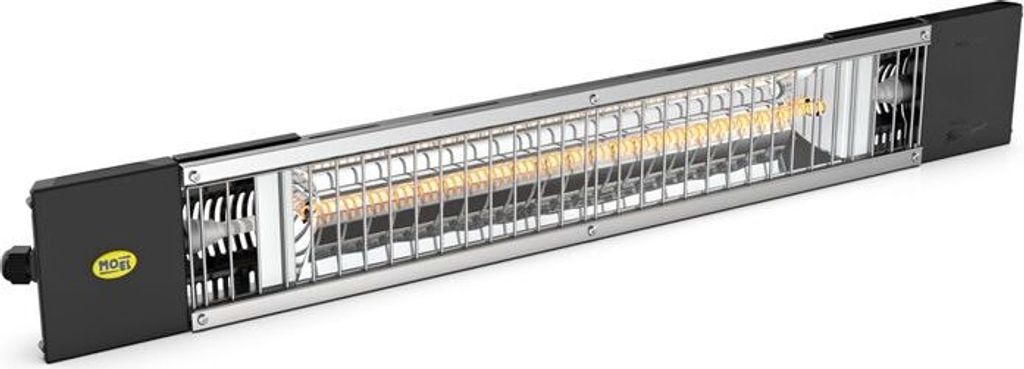 Infrarotheizgerät für Indoor & Outdoor Gebrauch 1800 Watt mit Karbon Lampe MO-EL Petalo