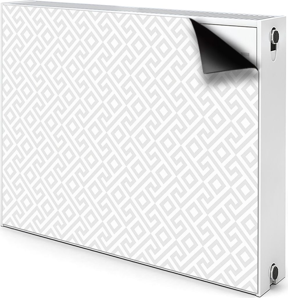 Magnet Verkleidung Abdeckung Heizkörperabdeckung Heizkörperabdeckung 80x60 cm - Griechisch, Ornament