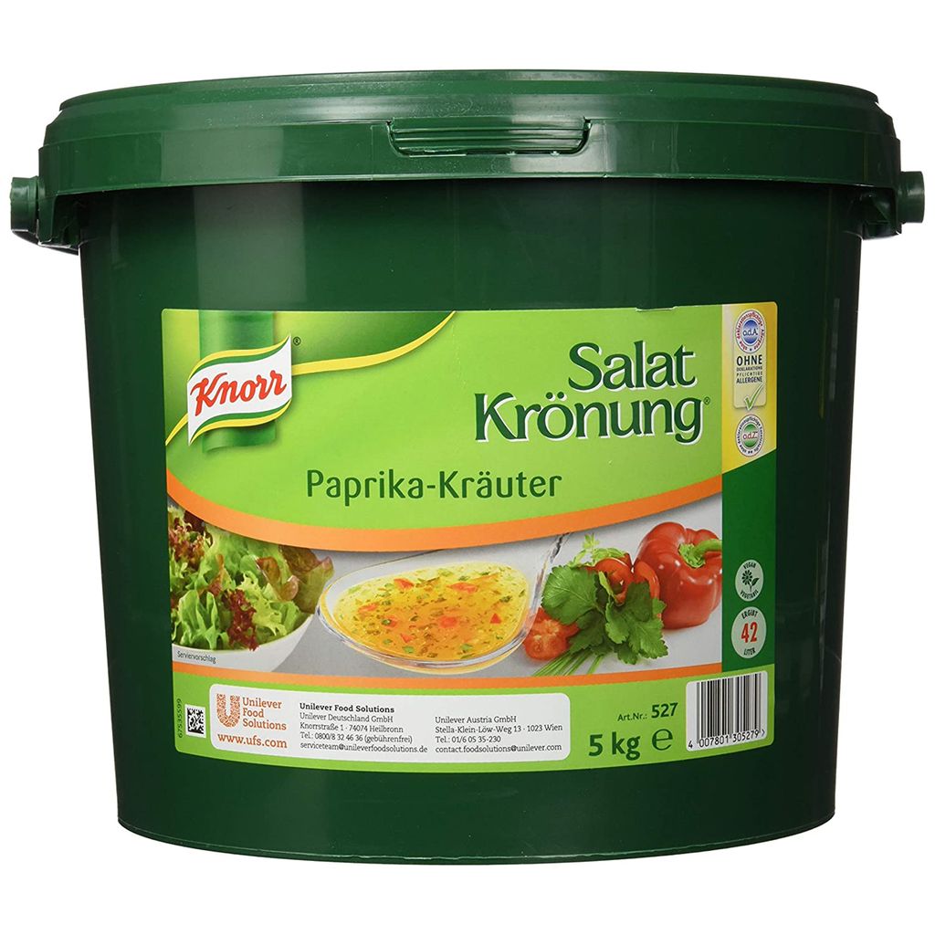 Knorr Salatkrönung Paprika Kräuter Großpackung für Gastro Produktbild 
