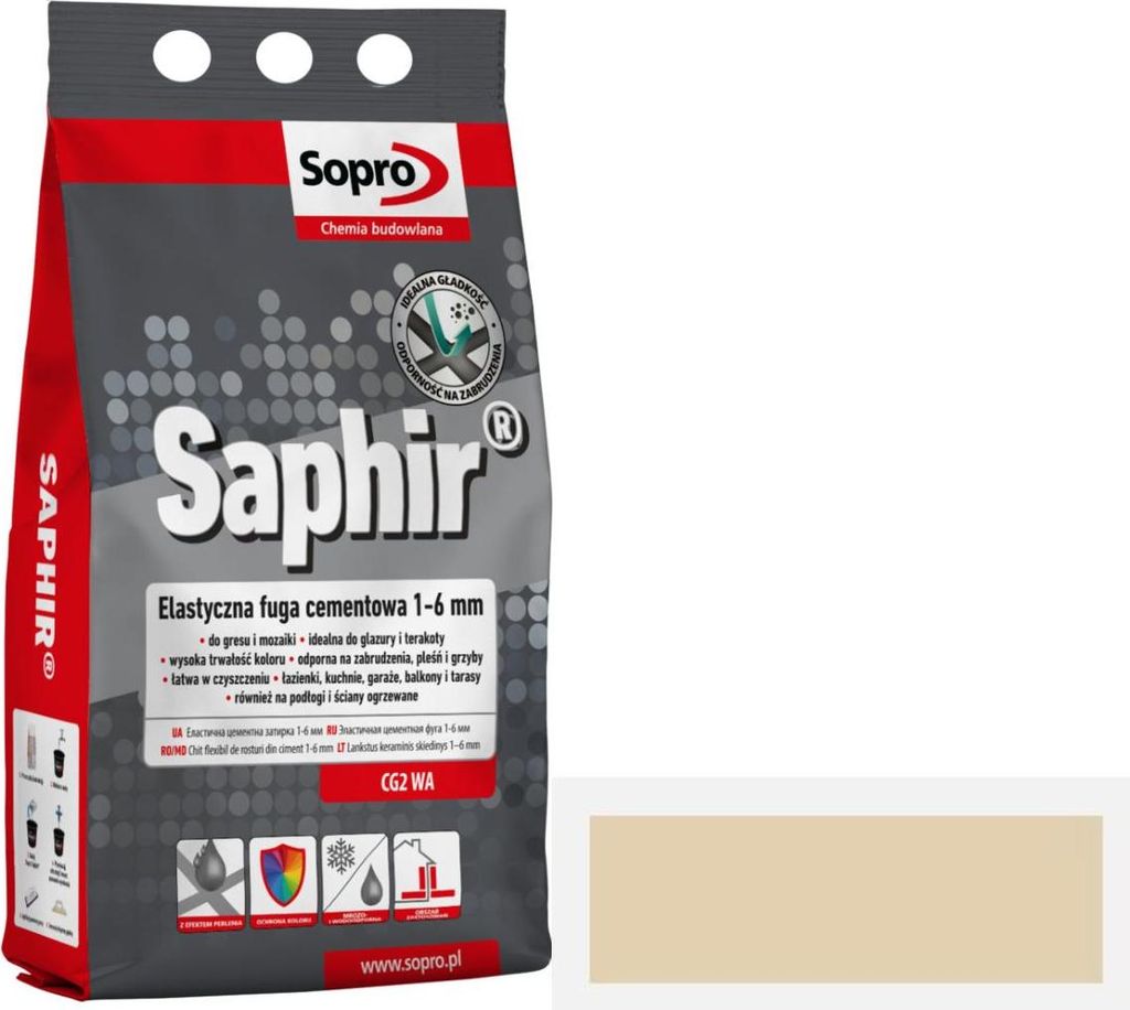 SOPRO SAPHIR FUGA 34 Bahamabeige 2kg