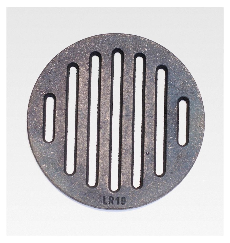 Rundrost Ø 19 cm aus Gusseisen