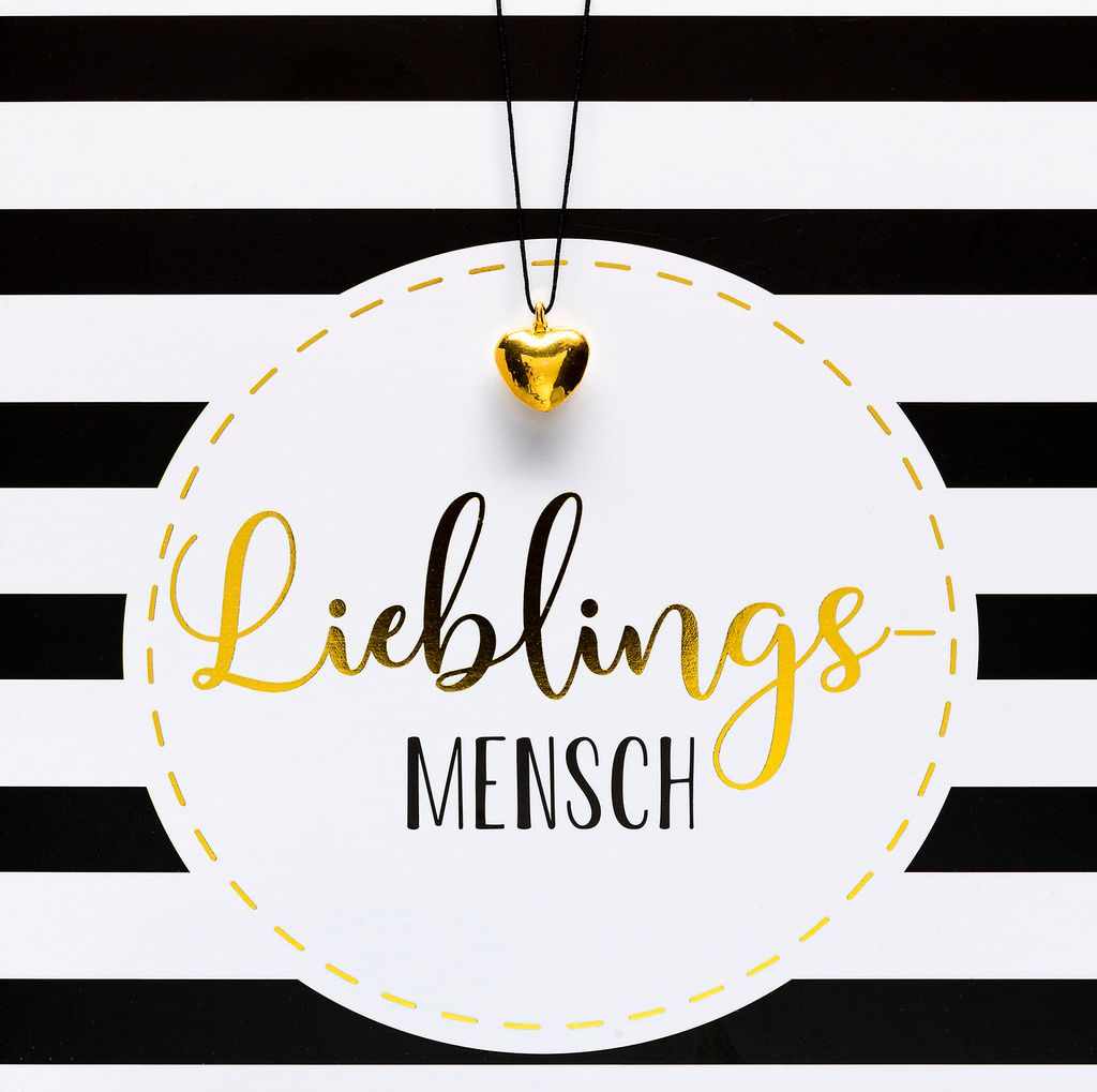 Little Things Card Glückwunschkarte im Format 15 x 15 cm mit Briefums