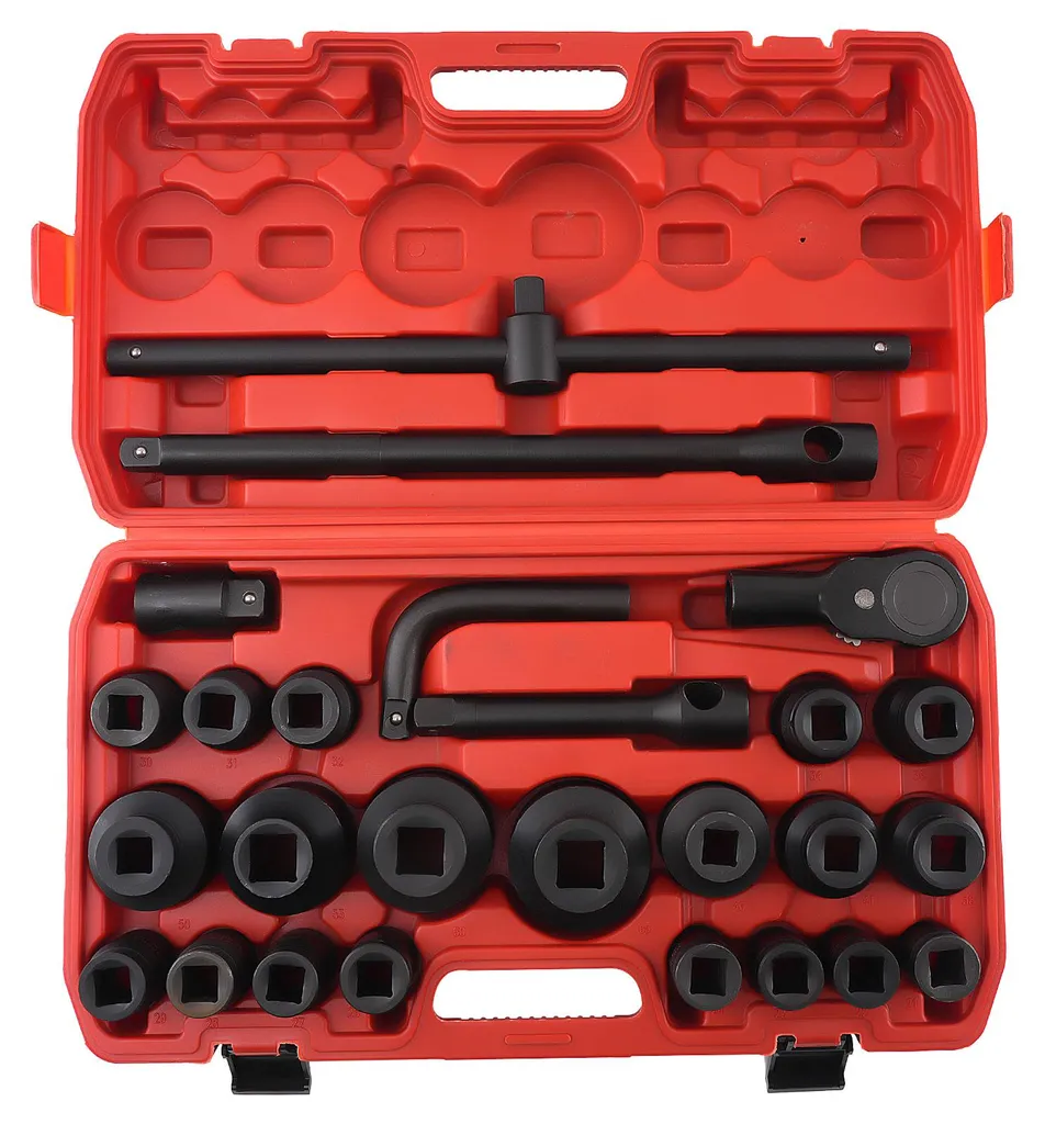 Kit douilles pour maintenance agricole et industrielle 3/4" 1" 21 à 65 mm - 2