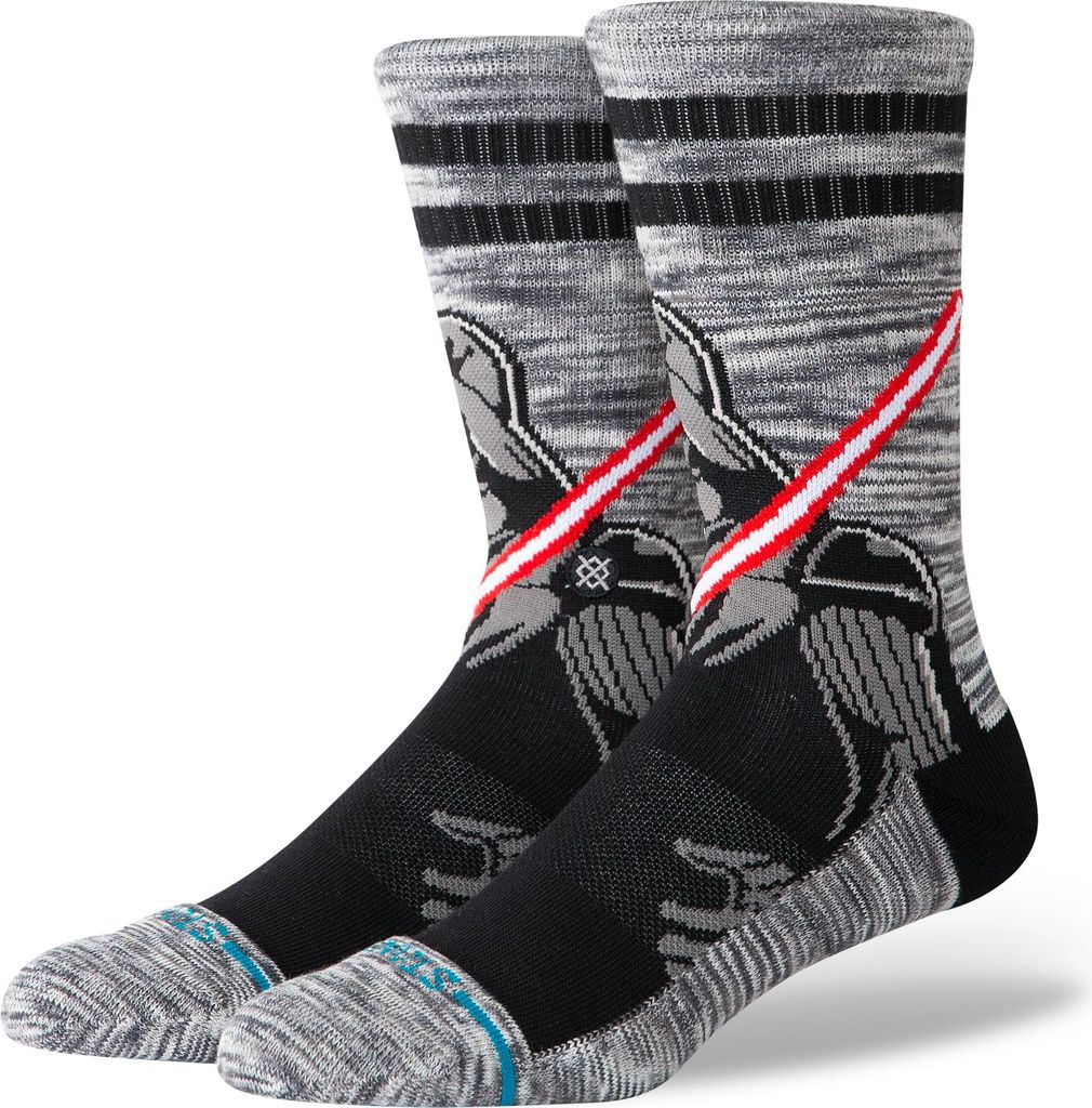 Stance Darth Crew Socken Star Wars Black Grey 1 Paar