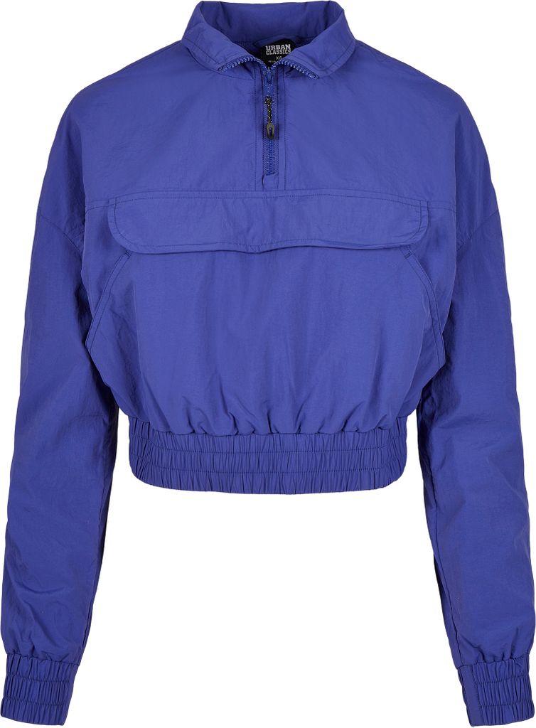 Urban Classics Ladies - Crinkle Pull Over Jacke lila - XL
