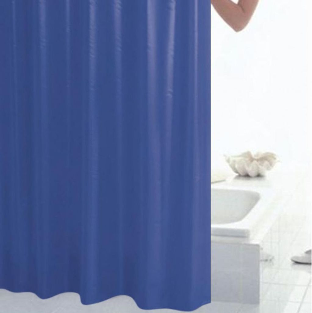 Duschvorhang 120x200 Badvorhang Duschabtrennung Duschgardine Duschvorhangschirm Classic Ultramarin