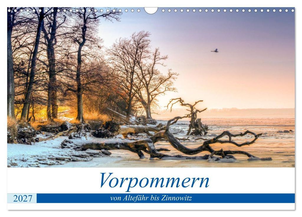 Vorpommern - von Altefähr bis Zinnowitz (Wandkalender 2027 DIN A3 quer), CALVENDO Monatskalender
