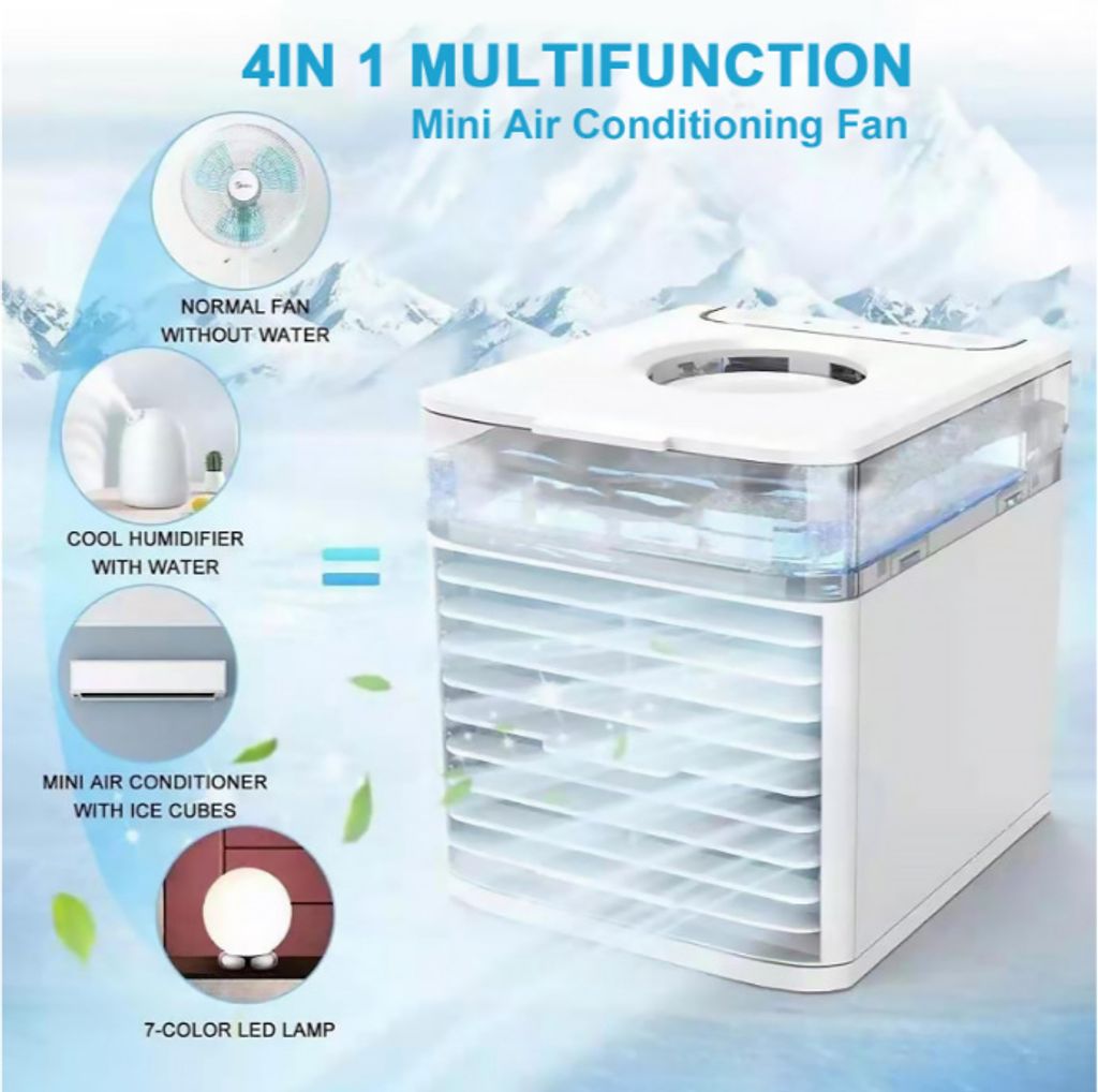 und Heizgeräte Luftregulierung Luftreiniger Modern Design 3-in-1 Mobiler Luftkühler Küchenartikel & Haushaltsartikel Haushaltsgeräte Klima 