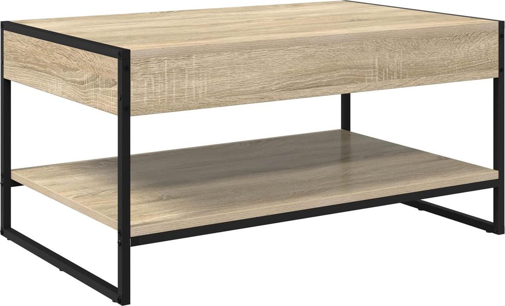 Couchtisch Sonoma 80 x 50 x 40 cm Holzwerkstoff
