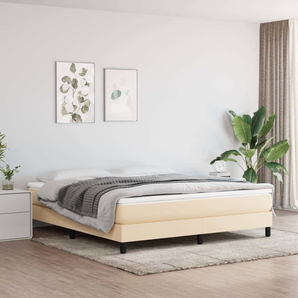 Design Taschenfederkernmatratze Creme 180x200x20 cm Stoff, Taschenfederkernmatratzen 2024 Neu