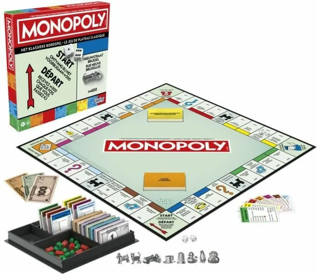 Jeu de société Monopoly Hasbro édition standard pour soirée en famille - 6