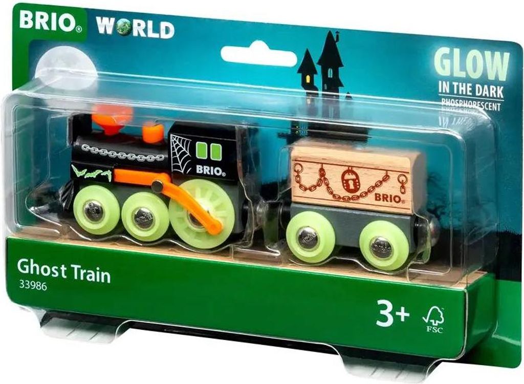 brio 33986 BRIO Geisterzug Glow in the Dark Produktbild 