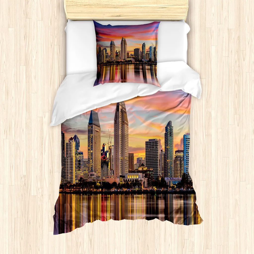 Copripiumino San Diego Sunset ABAKUHAUS - Viaggia Dormendo