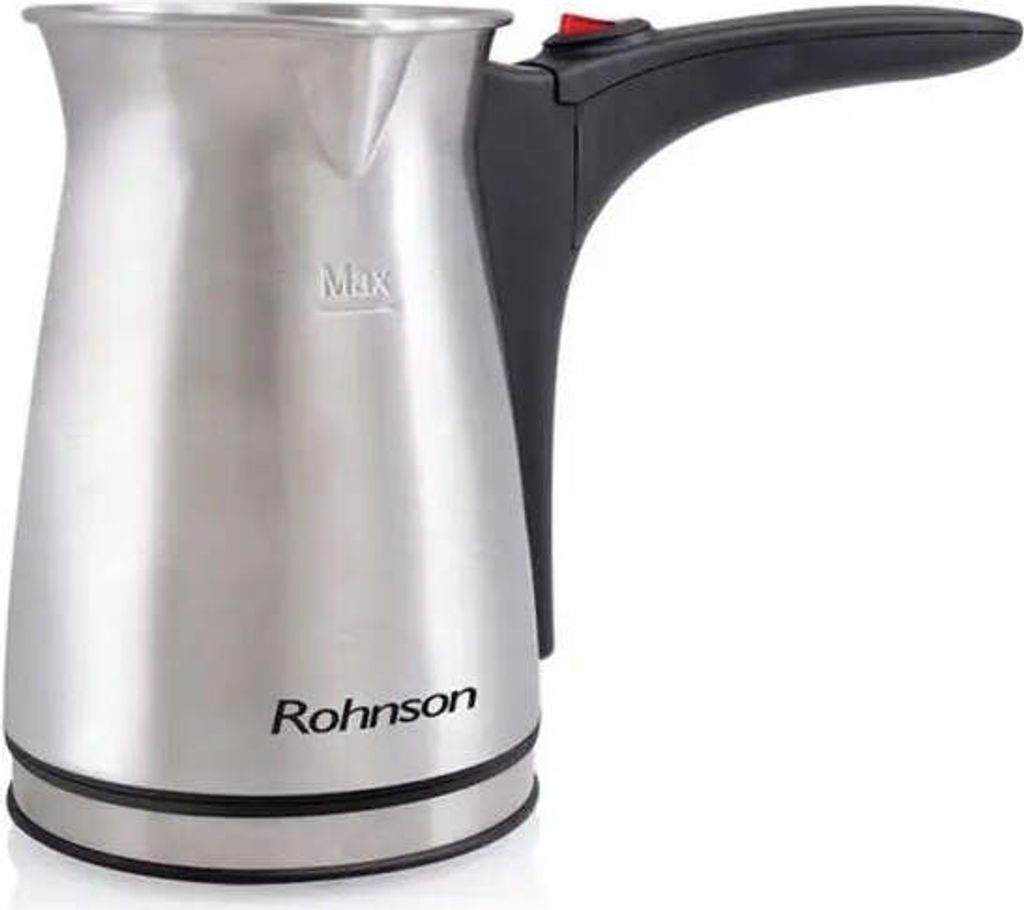 Kaffeemaschine R-992, 400 ml, 800 W, für griechischen Kaffee, Überlaufschutz, Warmhaltefunktion