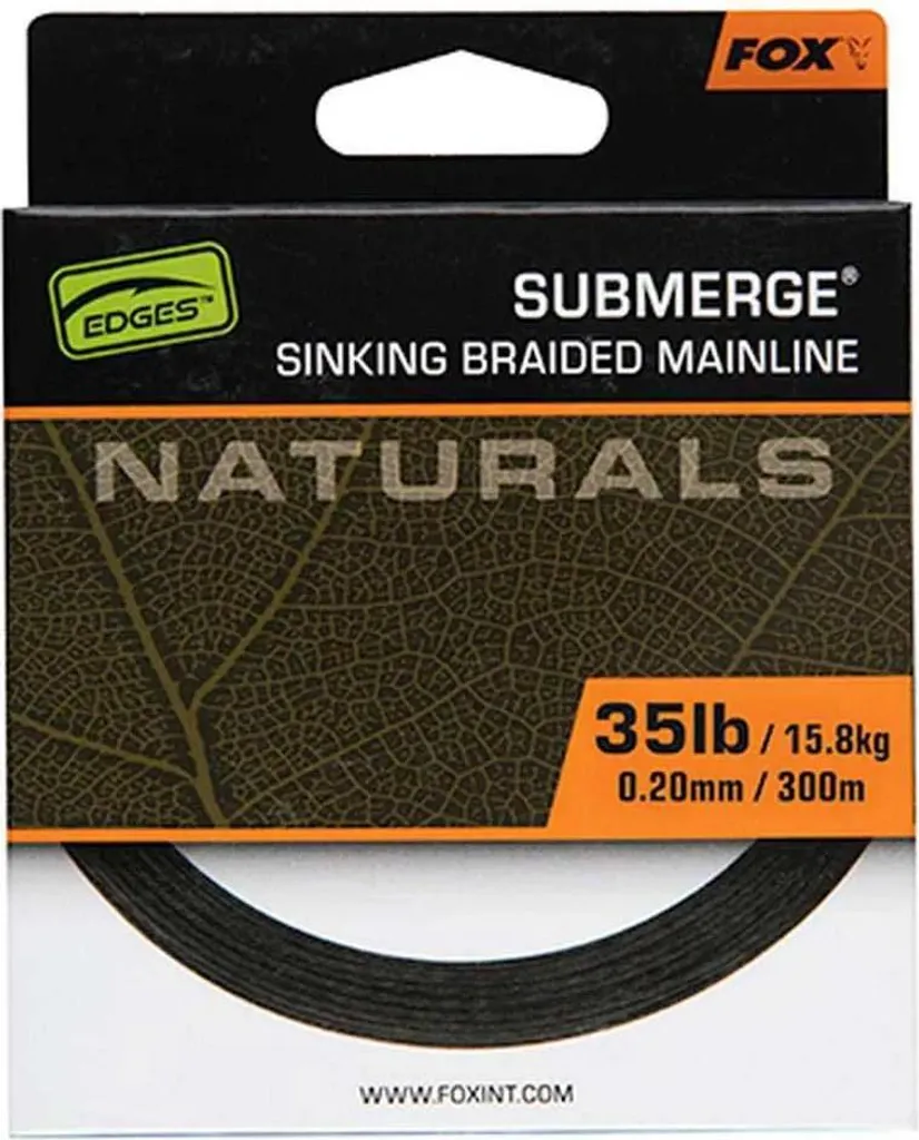 Tresse Coulante Forte Résistance Fox Naturals Submerge 0.25mm 300m