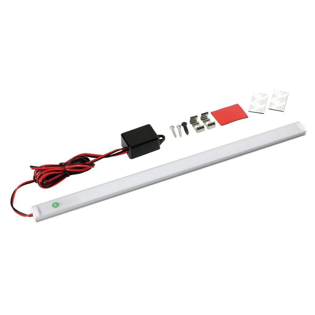 LED-Streifenlampe für 12/24V Fahrzeuge aus Aluminium mit Intensitätsregler