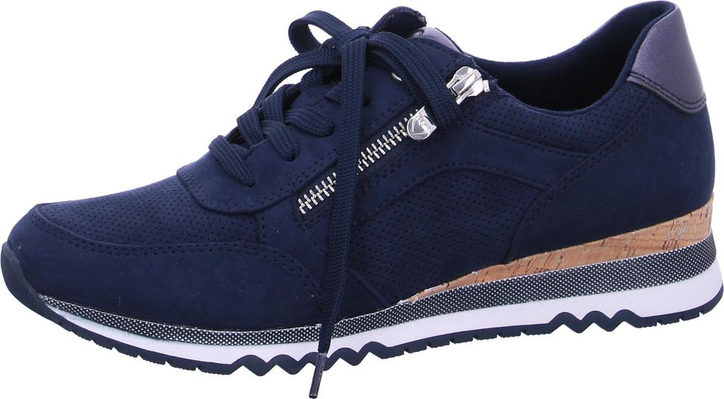 MARCO TOZZI scarpa donna stringata look sughero sneaker zip Immagine del prodotto 