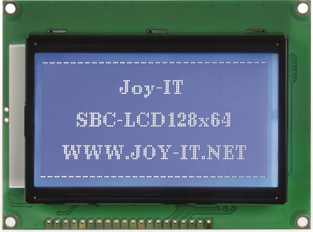 Afficheur LCD pour Arduino et Raspberry Pi 128x64 Pixels Interface SPI