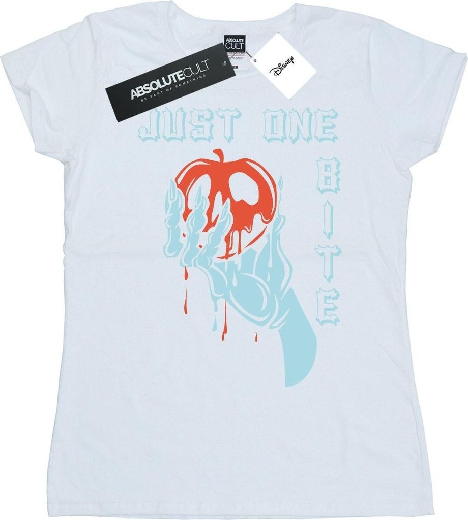 Disney - "Just One Bite" T-Shirt für Damen BI44527 (M) (Weiß)