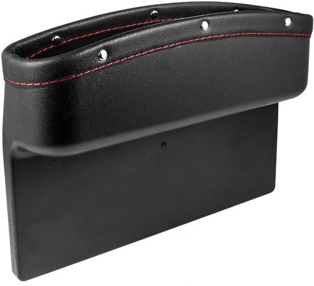 Pochette de rangement pour documents de voiture et boîte à gants noire