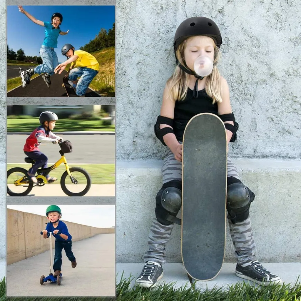 Casque vélo multisport ajustable rose avec aération pour adolescent - 2